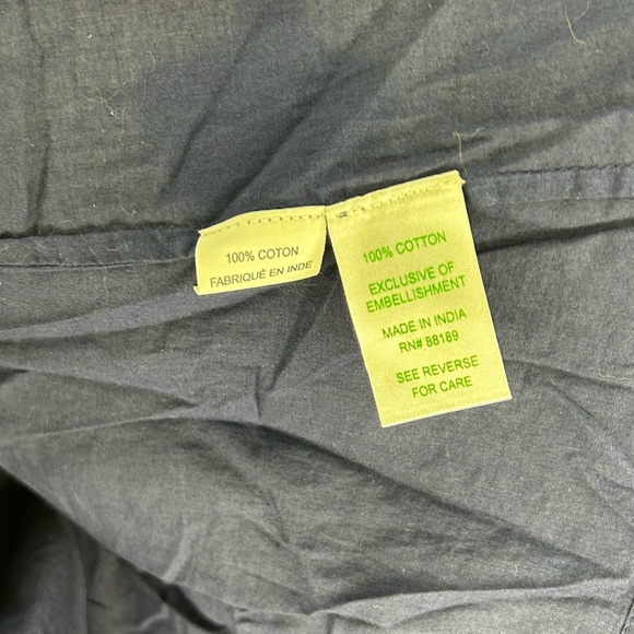 Women’s Lilly Pulitzer Blue Gold Long Sleeve Midi Bohemian Dress Designer XL - Picture 4 of 4